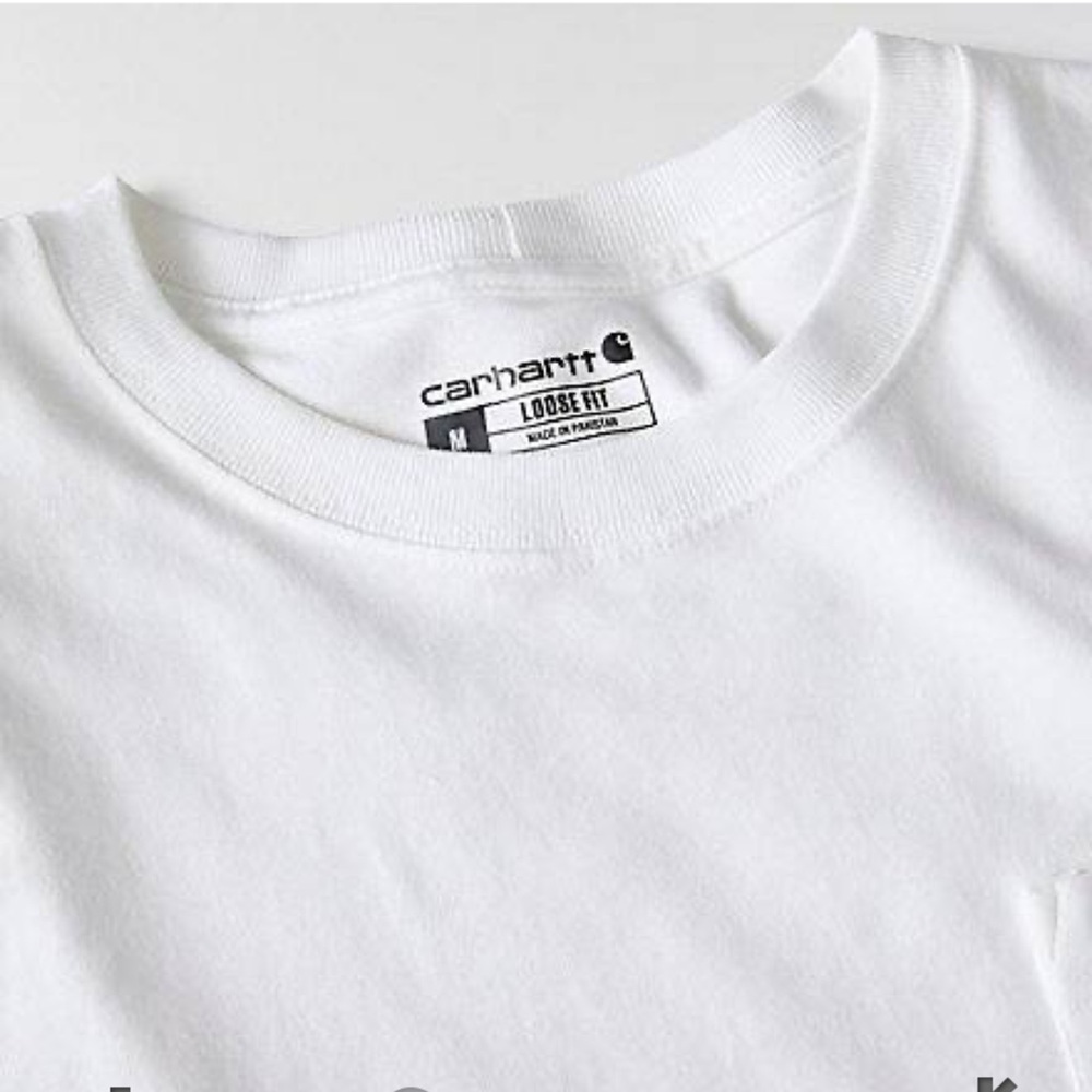 LOOSE FIT HEAVYWEIGHT SHORT-SLEEVE POCKET T-SHIRT - Picture 6 of 6